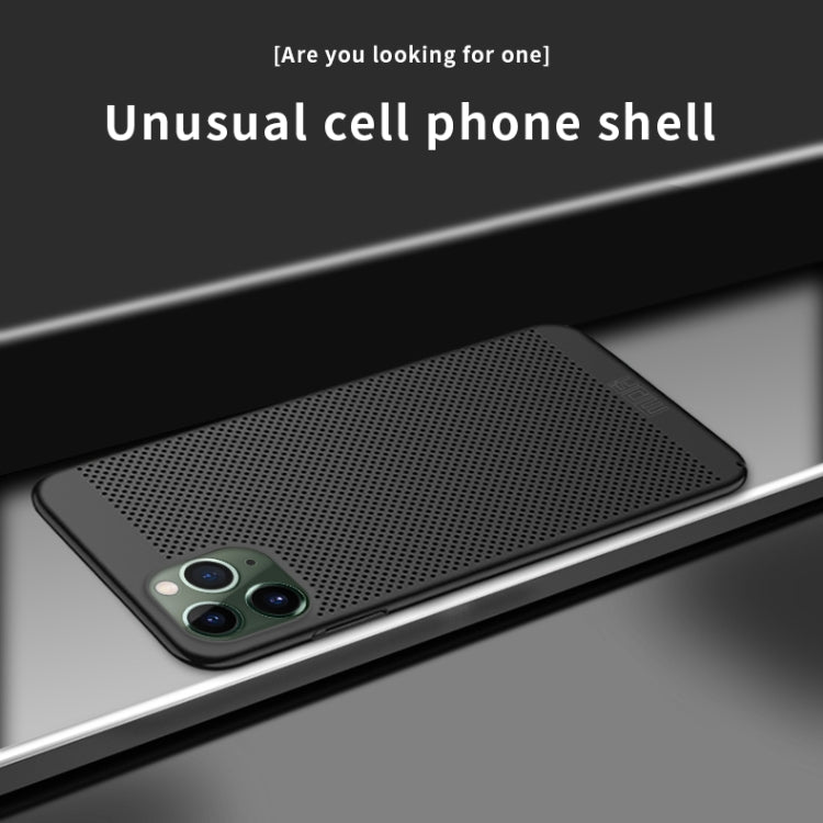 For iPhone 11 Pro MOFI Breathable PC Ultra-thin All-inclusive Protective Case(Blue)