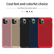 For iPhone 11 Pro Max MOFI Breathable PC Ultra-thin All-inclusive Protective Case(Rose gold)