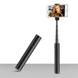 Mini Wireless Bluetooth Phone Selfie Stick Aluminum Handheld Selfie Stick Travel Artifact(Black) - Selfie Sticks by PMC TechLife | Online Shopping South Africa | PMC TechLife | Buy Now Pay Later Mobicred