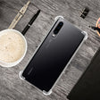 For Huawei P30 Four-Corner Anti-Drop Ultra-Thin Transparent TPU Phone Case(Transparent) - Huawei Cases by PMC TechLife | Online Shopping South Africa | PMC TechLife