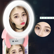 Mobile Phone Fill Light Self-Timer Live Light Handheld Portable Anchor Light(Yellow)