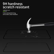For iPhone 11 Pro Max MOFI 9H 3D Explosion-proof Curved Screen Tempered Glass Film(Black)