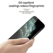 For iPhone 11 Pro Max MOFI 9H 3D Explosion-proof Curved Screen Tempered Glass Film(Black)