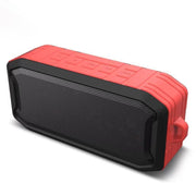 M3 Wireless Bluetooth Speakers Water-resistant Portable Outdoor Loudspeaker Mini Box Speaker Support FM & TF & U Disk(Red)