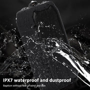 M3 Wireless Bluetooth Speakers Water-resistant Portable Outdoor Loudspeaker Mini Box Speaker Support FM & TF & U Disk(Red)