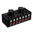 B016 6 Input 1 Output Audio Signal Source Selection Switcher, Output Volume Adjustment Control RCA Port -  by PMC TechLife | Online Shopping South Africa | PMC TechLife | Buy Now Pay Later Mobicred