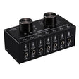 B017 6 Input 1 Output Audio Signal Selection Switcher Output Volume Adjustment Control 3.5mm Interface -  by PMC TechLife | Online Shopping South Africa | PMC TechLife | Buy Now Pay Later Mobicred