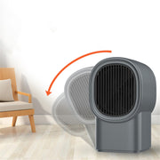 Home Heater Dormitory Small Silent Hot Air Blower(White)