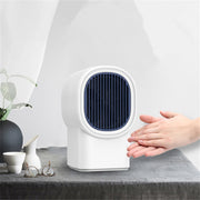 Home Heater Dormitory Small Silent Hot Air Blower(White)