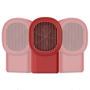 Home Heater Dormitory Small Silent Hot Air Blower(White)