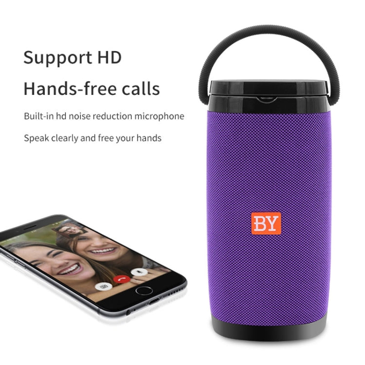 NBY 6650 Portable Multi-function Bluetooth Speaker 3D Surround Stereo Sound, Support Wireless Charging(Blue)