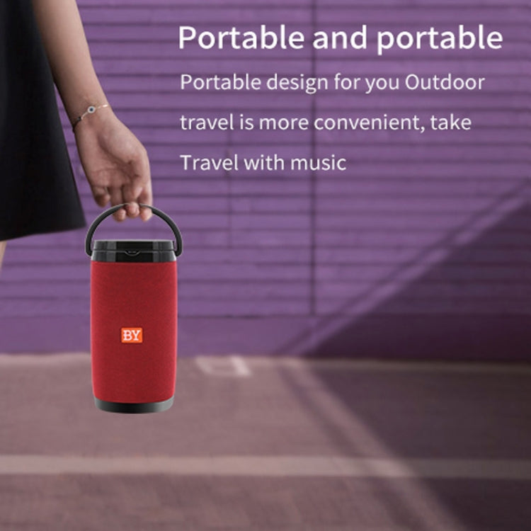 NBY 6650 Portable Multi-function Bluetooth Speaker 3D Surround Stereo Sound, Support Wireless Charging(Pinple)