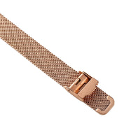 SKMEI 1528 Simple Fashion Lady Watch Casual Netting Scale(Silvery)