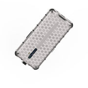For Oppo Reno2 Z Shockproof Honeycomb PC + TPU Case(White)