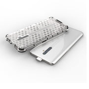 For Oppo Reno2 Z Shockproof Honeycomb PC + TPU Case(White)