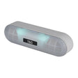 T&G TG148 Portable Stereo Audio Super Bass LED Lantern Pill Wireless Bluetooth Speaker(Gray) - Desktop Speaker by T&G | Online Shopping South Africa | PMC TechLife | Buy Now Pay Later Mobicred
