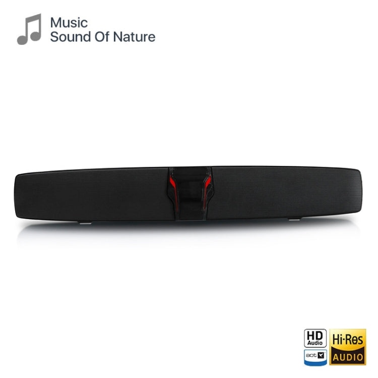 New Rixing NR7017 TWS Portable 10W Stereo Surround Soundbar Bluetooth Speaker with Microphone(Red)