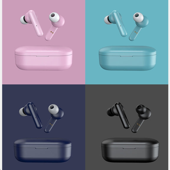 T10 Mini Touch Control Hifi TWS Wireless Bluetooth Earphones With Mic & Charger Box(Black)