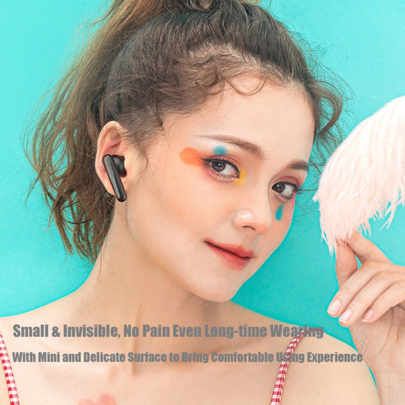 T10 Mini Touch Control Hifi TWS Wireless Bluetooth Earphones With Mic & Charger Box(Black)