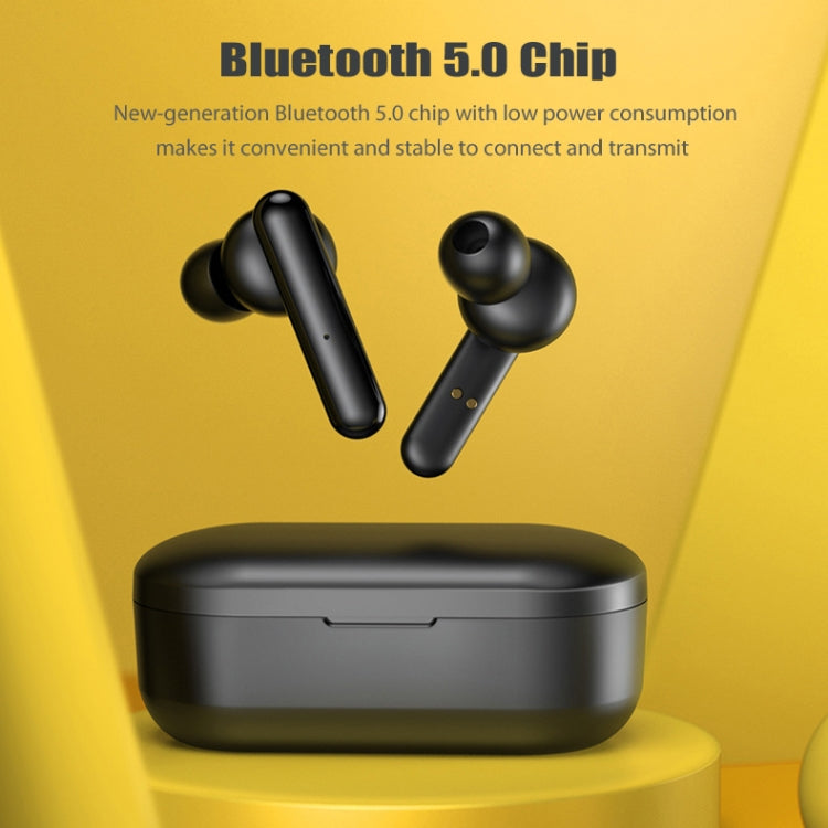 T10 Mini Touch Control Hifi TWS Wireless Bluetooth Earphones With Mic & Charger Box(Black)