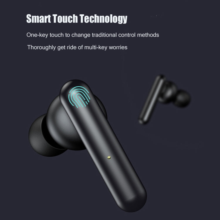 T10 Mini Touch Control Hifi TWS Wireless Bluetooth Earphones With Mic & Charger Box(Green)