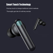 T10 Mini Touch Control Hifi TWS Wireless Bluetooth Earphones With Mic & Charger Box(Green)