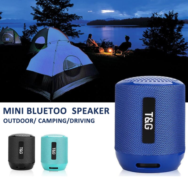 T&G TG129 Portable Wireless Music Speaker Hands-free with MIC, Support TF Card FM(Red)