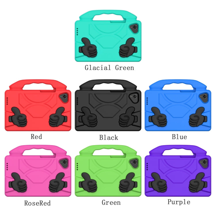 For Samsung Galaxy Tab A 8.0 2019 / T290 Thumb Bracket EVA Shockproof Tablet Case(Green)