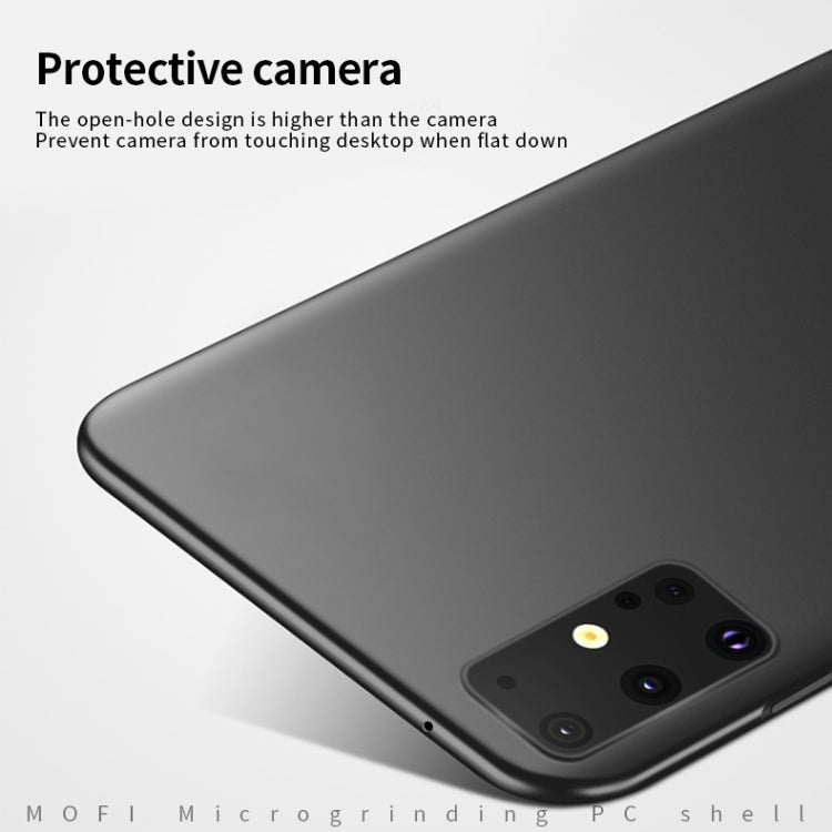 For Galaxy S20+  MOFI Frosted PC Ultra-thin Hard Case(Black)