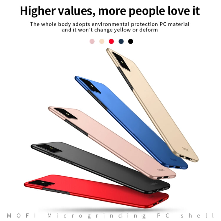 For Galaxy S20+  MOFI Frosted PC Ultra-thin Hard Case(Red)