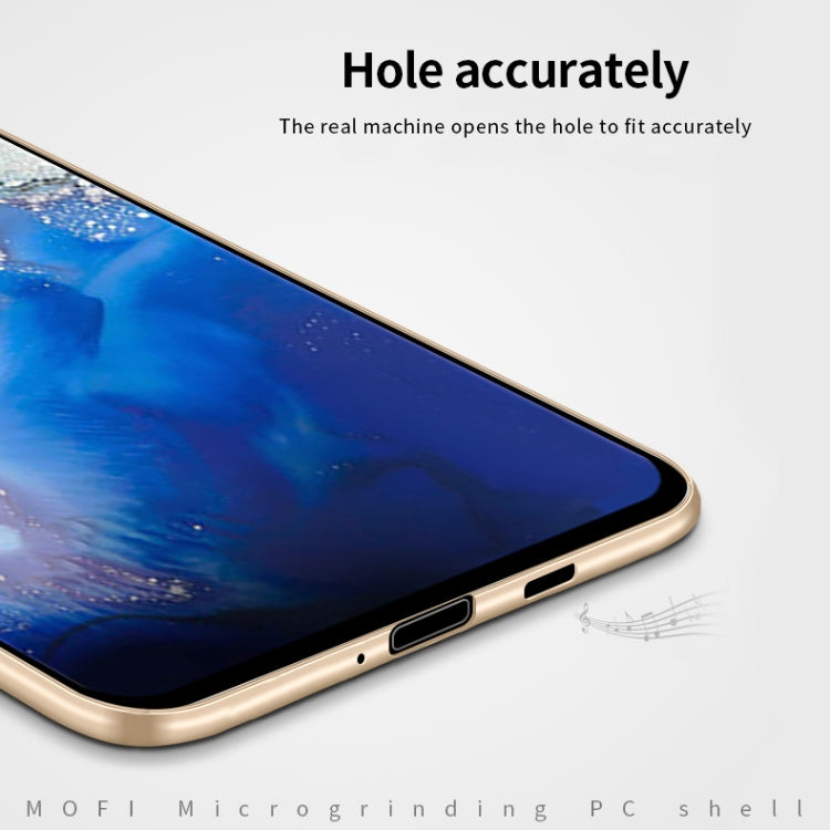 For Galaxy S20 MOFI Frosted PC Ultra-thin Hard Case(Blue)