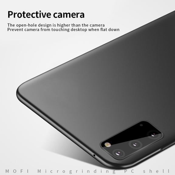 For Galaxy S20 MOFI Frosted PC Ultra-thin Hard Case(Gold)