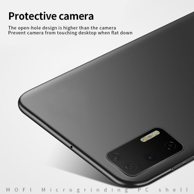 For Huawei P40 MOFI Frosted PC Ultra-thin Hard Case(Blue)
