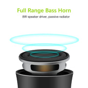 EWA A2 Pro Metal Speaker Outdoor Water-resistant Bluetooth Sound Bass Speaker(Blue)