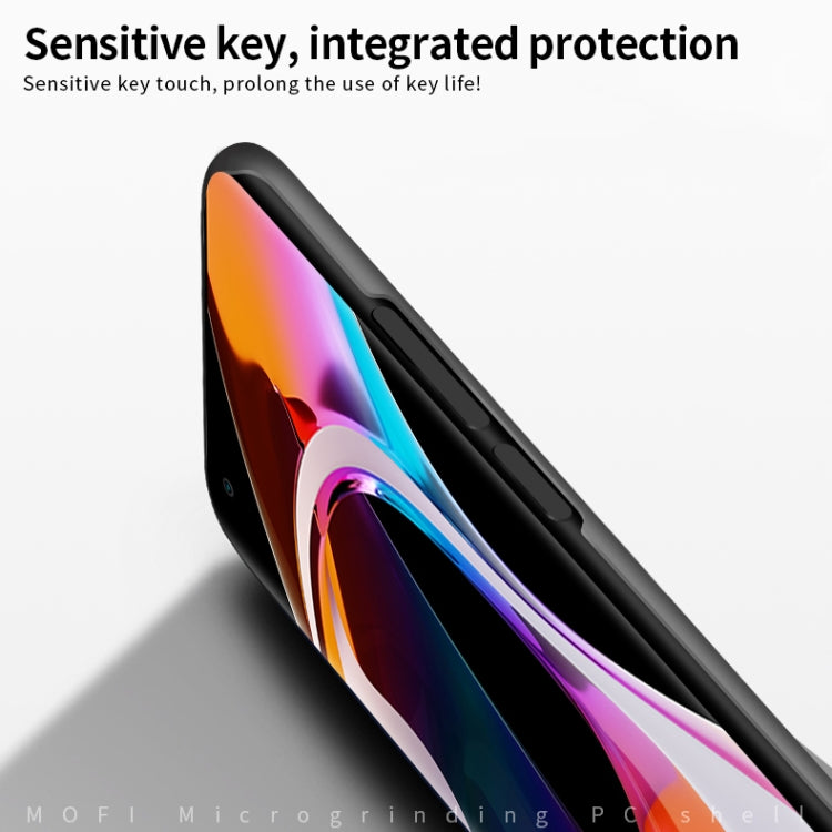 For Xiaomi Mi 10 MOFI Frosted PC Ultra-thin Hard Case(Gold)
