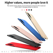 For Xiaomi Mi 10 Pro MOFI Frosted PC Ultra-thin Hard Case(Blue)