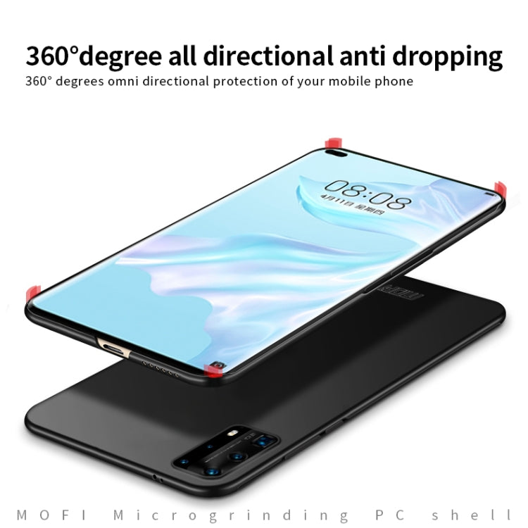 For Huawei P40 Pro MOFI Frosted PC Ultra-thin Hard Case(Gold)