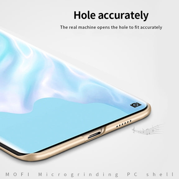 For Huawei P40 Pro MOFI Frosted PC Ultra-thin Hard Case(Gold)