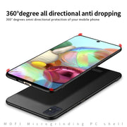 For Galaxy A71 MOFI Frosted PC Ultra-thin Hard Case(Black)