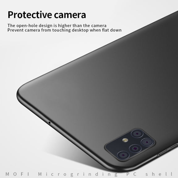 For Galaxy A71 MOFI Frosted PC Ultra-thin Hard Case(Red)