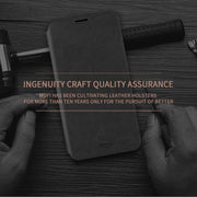 For Xiaomi Mi 10 Pro MOFI Rui Series Classical Leather Embedded Steel Plate All-inclusive Horizontal Flip PU Leather Case(Red)