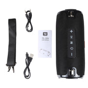 T&G TG-324 TWS Portable Columnar Bluetooth Speaker MP3 Player(Black)