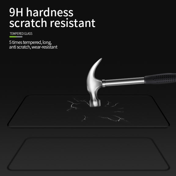 For Galaxy S20 MOFI 9H 3D Explosion Proof Thermal Bending Full Screen Covered Tempered Glass Film