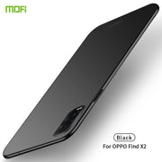 For OPPO Find X2 MOFI Frosted PC Ultra-thin Hard Case(Black)