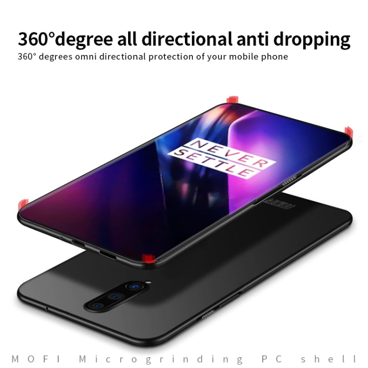 For  OnePlus 8 MOFI Frosted PC Ultra-thin Hard Case(Blue)