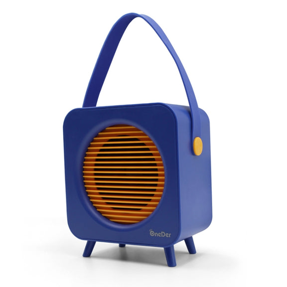 Oneder V9 Fabric Portable Wireless Bluetooth Speaker Portable Card Subwoofer Creative Gift Mini Speaker(Blue)