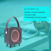 Oneder V9 Fabric Portable Wireless Bluetooth Speaker Portable Card Subwoofer Creative Gift Mini Speaker(Orange)
