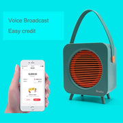 Oneder V9 Fabric Portable Wireless Bluetooth Speaker Portable Card Subwoofer Creative Gift Mini Speaker(Orange)