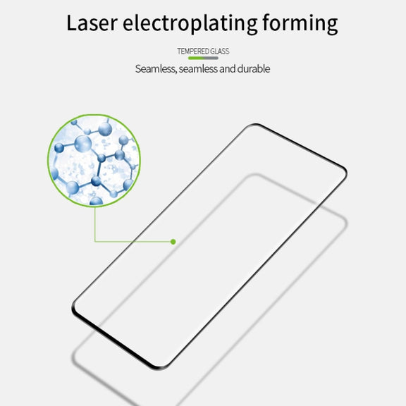 For Xiaomi Mi 10 Pro MOFI 9H 3D Explosion Proof Thermal Bending Full Screen Covered With Tempered Glass Film(Black)