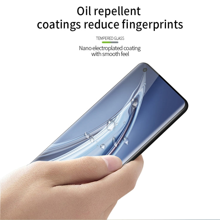 For Xiaomi Mi 10 Pro MOFI 9H 3D Explosion Proof Thermal Bending Full Screen Covered With Tempered Glass Film(Black)